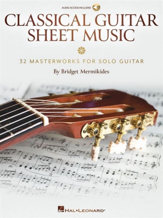 Classical Guitar Sheet Music Gitarre Buch + Online-Audio