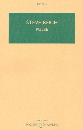 Pulse fr Blser, Streicher, Klavier und E-Bass Studienpartitur