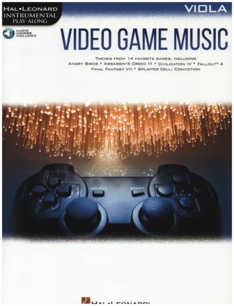 Video Game Music (+Online Audio) for viola