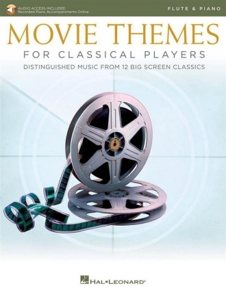 Movie Themes for Classical Players (+Online Audio) for flute and piano