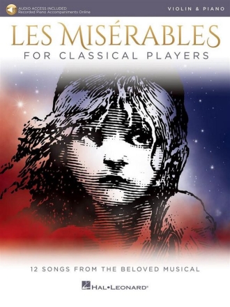 Les Misrables (Online-Audio) for violin and piano