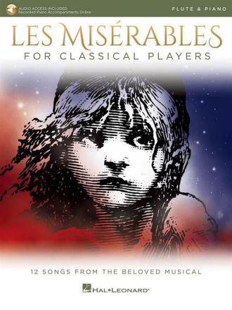 Les Misrables for Classical Players (+Online Audio) for flute and piano