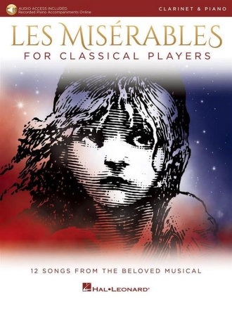 Les Misrables for Classical Players (+Online Audio) for clarinet and piano