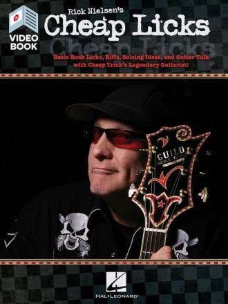 Rick Nielsen's Cheap Licks Gitarre Buch + Online-Video