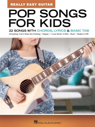Pop Songs for Kids for guitar with chords, lyrics and basic Tab