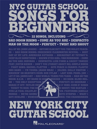 NYC Guitar School - Songs for Beginners Gitarre