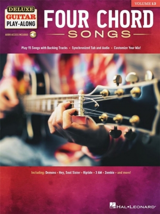 Four Chord Songs Gitarre Buch + Online-Audio
