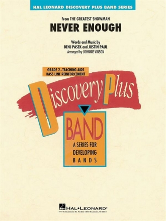 Never Enough Concert Band/Harmonie Partitur + Stimmen
