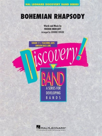 Bohemian Rhapsody for concert band/harmonie score and parts
