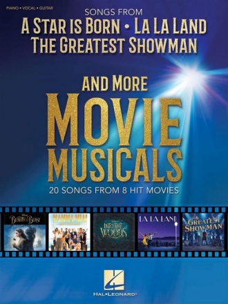 Songs from A Star is born and 6 more Movie Musicals: songbook piano/vocal/guitar