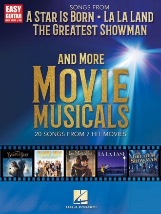 Songs from A Star Is Born, The Greatest Showman Easy Guitar Buch