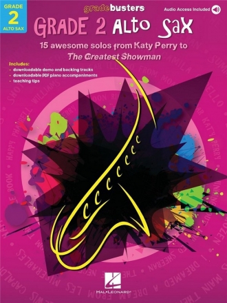 Gradebusters Grade 2 - Alto Saxophone (+Online Audio) for alto saxophone