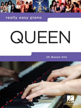 Queen - 20 Hits: for really easy piano (with lyrics and chords)