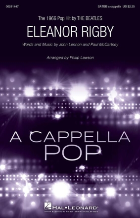 John Lennon_Paul McCartney, Eleanor Rigby SATBB a Cappella Chorpartitur