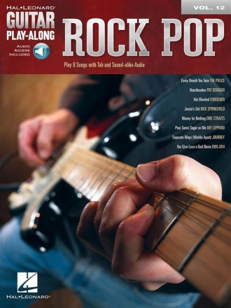 Rock Pop Gitarre Buch + Online-Audio