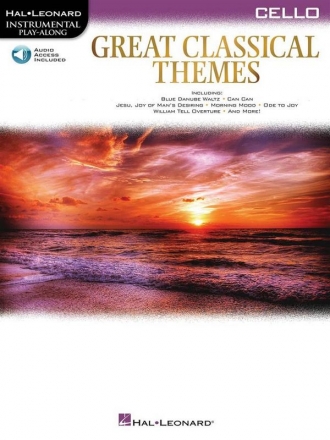 Great classical Themes (+Online Audio) for violoncello