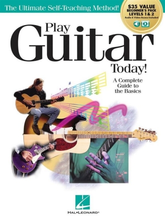 Play Guitar Today! All-in-One Beginner's Pack Gitarre Buch + Online-Audio