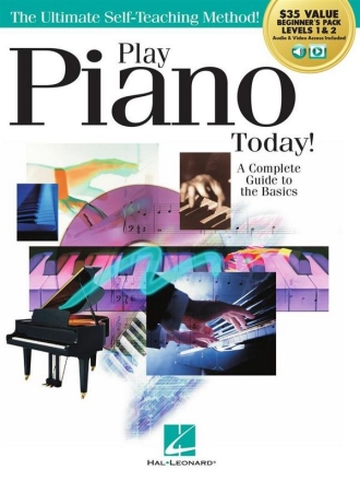 Play Piano Today! All-in-One Beginner's Pack Klavier Buch + Online Media