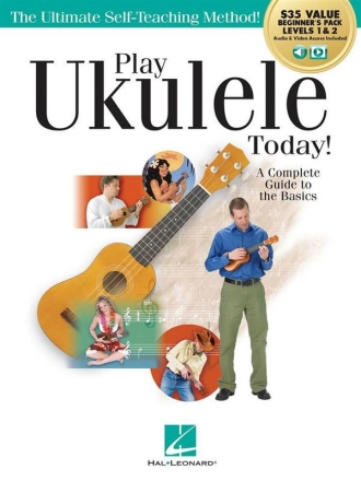 Play Ukulele Today! All-in-One Beginner's Pack Ukulele Buch + Online-Audio