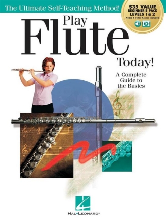 Play Flute Today! Beginner's Pack Flute Buch + Online-Audio
