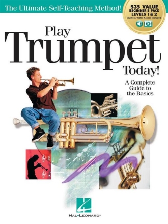 Play Trumpet Today! Beginner's Pack Trumpet Buch + Online Media