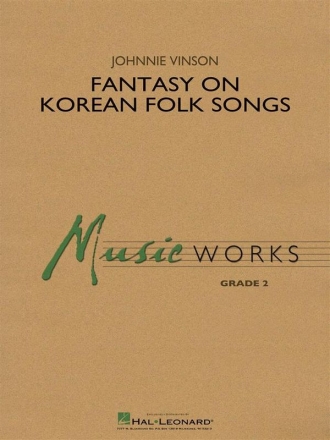 Fantasy on Korean Folk Songs Concert Band Partitur + Stimmen