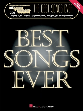 The Best Songs Ever - 8th Edition for piano (organ/keyboard)