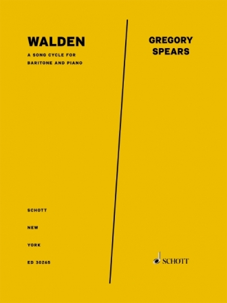 ED30265  Walden - a song cycle for baritone and piano