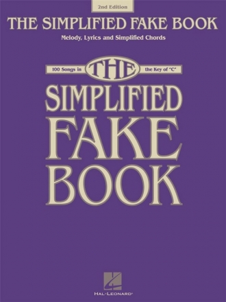 Simplified Fake Book - 2nd Edition Melodyline, Lyrics and Chords