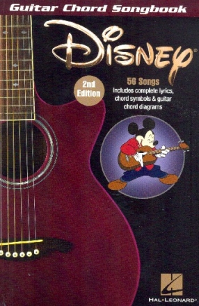 Disney - Guitar Chord Songbook: songbook lyrics/chords/guitar boxes