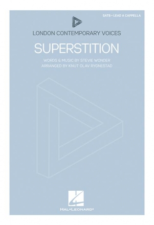 Stevie Wonder, Superstition Choral Score SATB and Lead Group a cappella