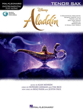 Aladdin (+Online Audio) for tenor saxophone