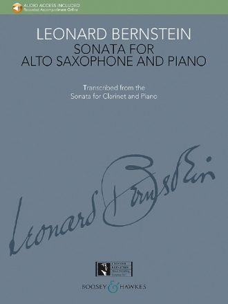 Bernstein, Leonard, Sonata for Alto Saxophone and Piano fr Alt-Saxophon und Klavier