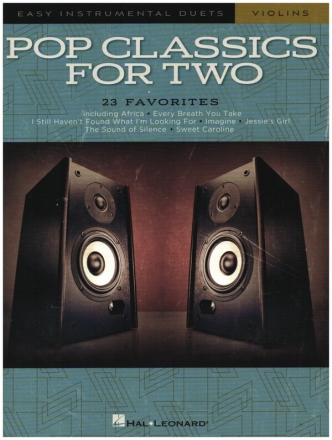 Pop Classics For Two for 2 violins score