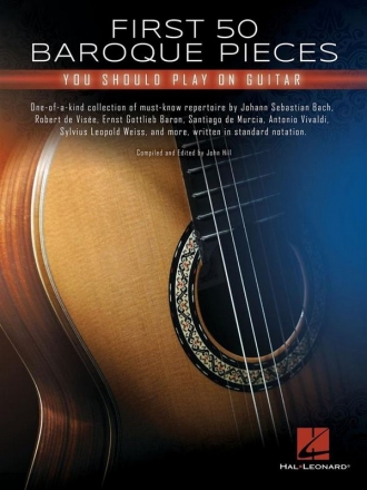 First 50 Baroque Pieces You Should Play on Guitar for guitar