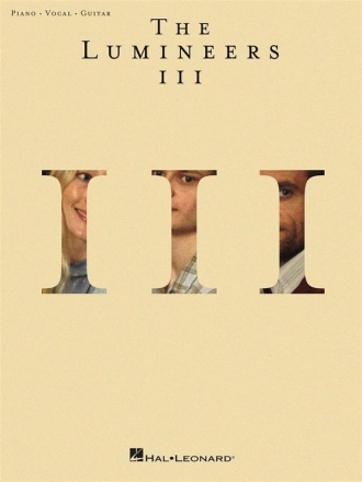 The Lumineers - III Book Piano, Vocal and Guitar