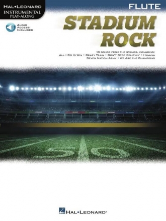Stadium Rock (+Online Audio) Flute Book & Audio-Online