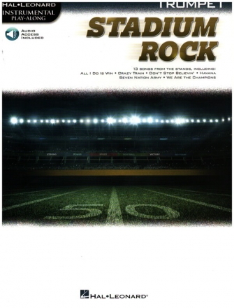 Stadium Rock (+Online Audio) for trumpet Instrumental Play-Along