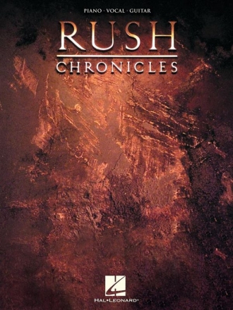 Rush - Chronicles for piano/vocal/guitar