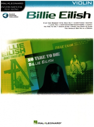 Billie Eilish (+Online Audio) for violin