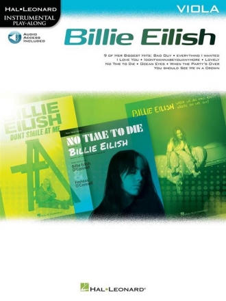 Billie Eilish For Viola(+Online-Audio) fr Viola Songbook