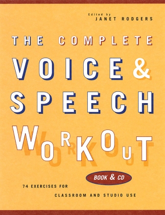 Janet Rodgers, The Complete Voice & Speech Workout Vocal Buch + Online-Audio
