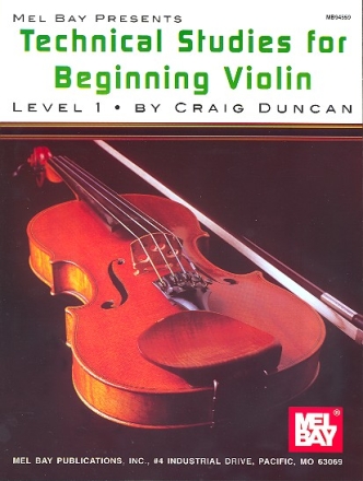 Technical Studies Level 1 for violin