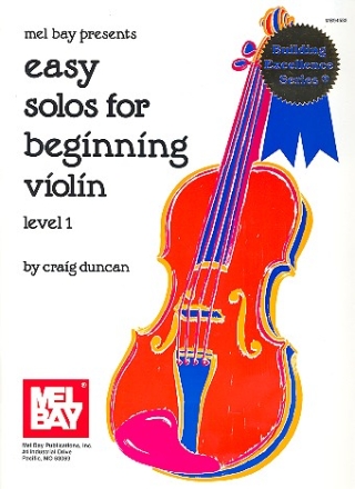 Easy Solos for beginning Violin Level 1 for violin and piano