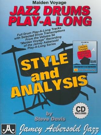 Jazz Drums Playalong (+CD) Style and Analysis
