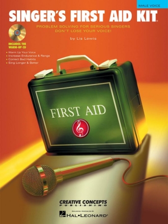 Lis Lewis, Singer's First Aid Kit - Male Voice Male Voice Buch + CD