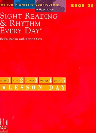 Sight Reading and Rythm every Day vol.2a for piano