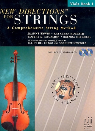 New Directions for Strings vol.1 (+2 CD's) for string orchestra viola
