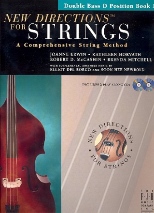 New Directions for Strings vol.1 (+2 CD's) for string orchestra double bass D position