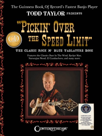 Pickin' over the Speed Limit Banjo Buch + CD